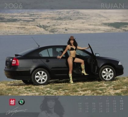 Calendario Skoda Septiembre 2006