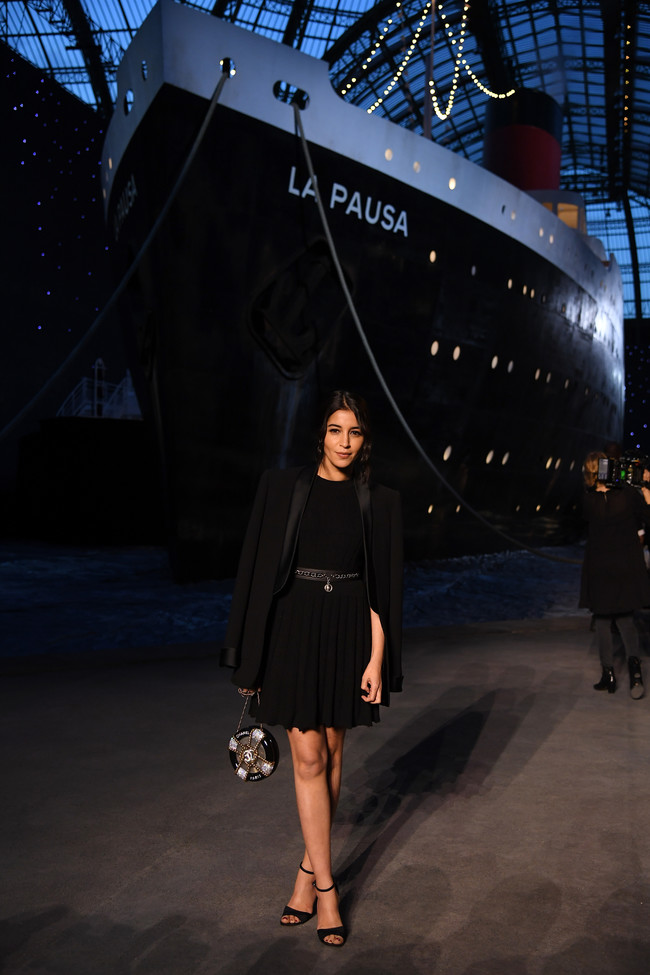 Leila Bekhti Chanel 2018 19 Cruise Collection