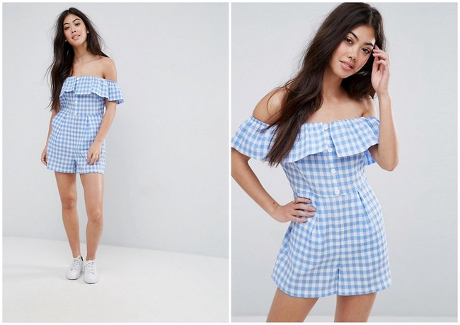 Mono Corto Cuadros Rebajas Asos