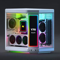 El RGB en los ordenadores gaming tiene los días contados. La nueva moda es llenar los componentes de tu PC de pantallas