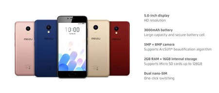 Meizu M5C, en versión global, por 75,11 euros y envío gratis