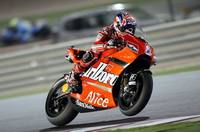 Casey Stoner empieza 2008 como acabó el año pasado