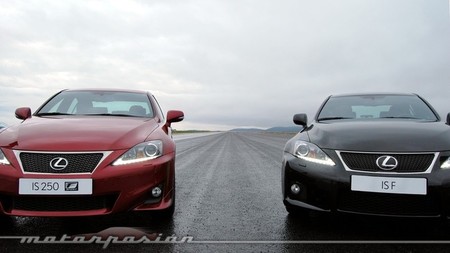Lexus IS 250 F Sport y Lexus IS F