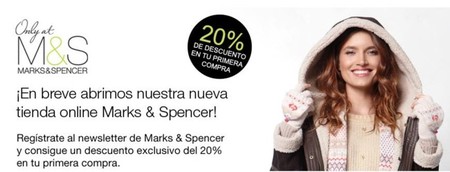 Marks & Spencer abre tienda online para España, aprovéchate del 20% de descuento