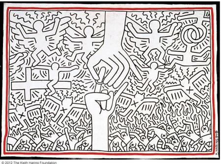 El arte pop de Keith Haring en Udine