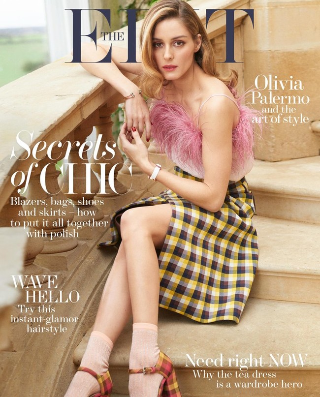 Olivia Wears Top Skirt Sandals Prada Bracelets Watch