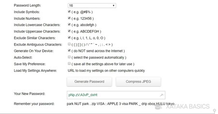 Secure Password
