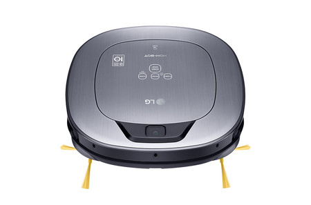 LG Hombot Square Turbo es la propuesta de LG para tener limpio nuestro hogar y poder vigilarlo a distancia