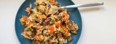 Revuelto de verduras, una receta atractiva para aprovechar sobras