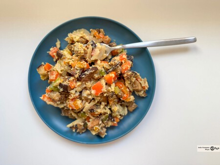 Revuelto de verduras, una receta atractiva para aprovechar sobras