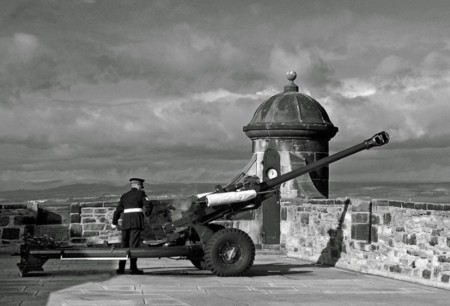 Cañón Castillo Edimburgo