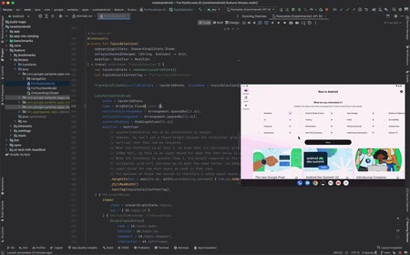 Android Studio フラミンゴ