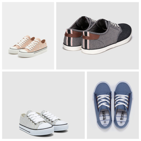 12 zapatillas de lona para toda la familia por menos de 25 euros