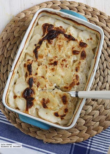 Gratin dauphinois. Receta