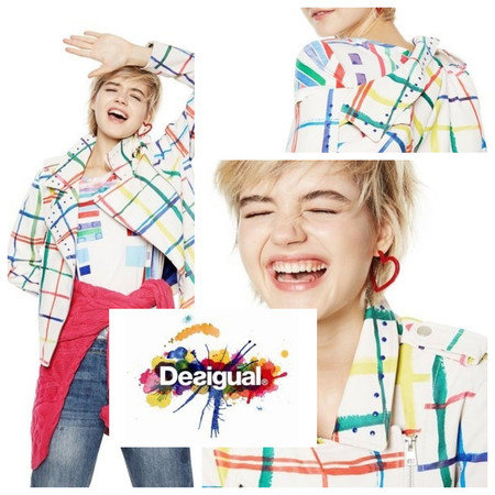 Biker para chica con un 30% de descuento y envío gratis en las Mid Season Sales de Desigual