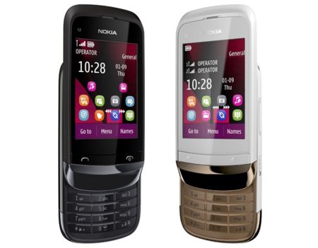 Nokia C2-03, gama media con multiSIM y Touch & Type
