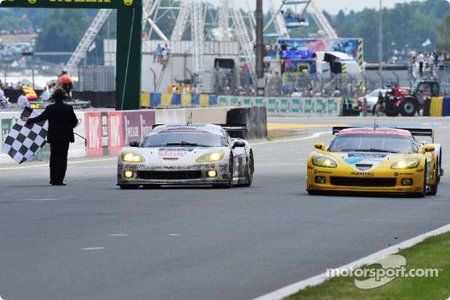 Antonio García renueva título de GT1 con Corvette en las 24 Horas de Le Mans
