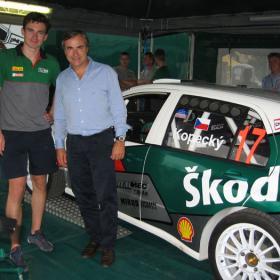 Sainz-Moya, de nuevo con un WRC en el Shalymar