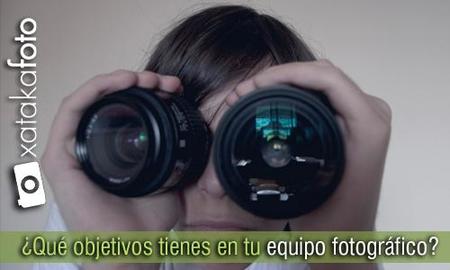 ¿Qué objetivos tienes en tu equipo fotográfico?: Los resultados