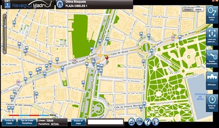 Los autobuses públicos de Madrid tienen una nueva web con información en tiempo real