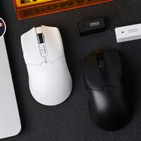 Este mouse se puede usar con o sin cable, tiene 4.5 estrellas en Amazon y pila recargable