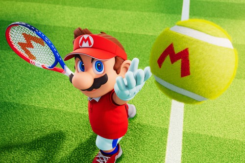 Mario Tennis se ha cansado de ser el segundón de Mario Kart o Smash Bros. y viene decidido a reclamar su puesto