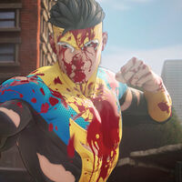 Invencible es una oda a la casquería, pero está más cerca Patriota de The Boys de limitar su violencia que Omni-Man