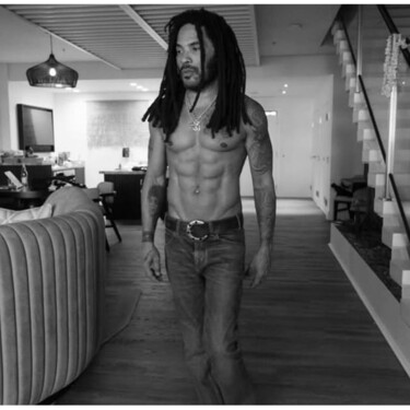 Lenny Kravitz luce a los 61 unos abdominales que muchos veinteañeros querría para sí: "Tuve un abuelo que siempre aparentaba 25 años menos y hacía lo mismo que yo"