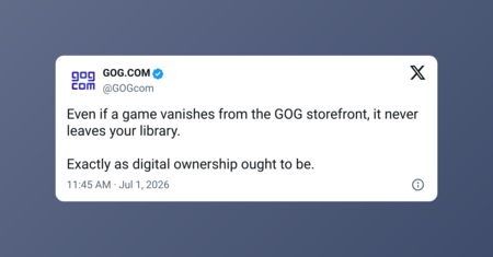 GOG reacciona al fin de los discos físicos en PlayStation. "Aunque un juego desaparezca de la tienda de GOG, nunca se borra de tu biblioteca"