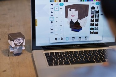 Tu 'mini yo' en cartón es posible gracias a Foldable.me