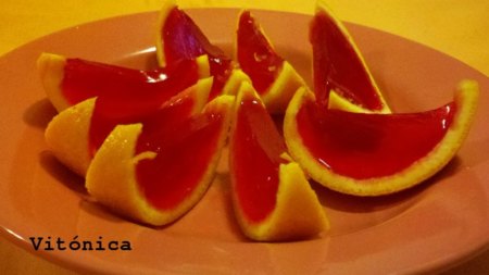 Un snack saludable para los peques: gajitos de gelatina