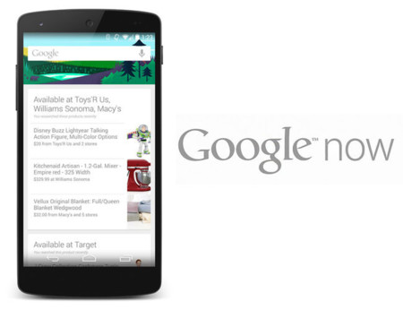 Google Now te avisa si te acercas a productos que quieres comprar