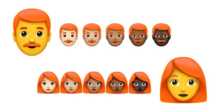 Unicode se va a reunir con Apple para decidir cómo añadir emojis de personas pelirrojas