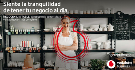 Vodafone estrena 'Negocio Ilimitable': datos y minutos ilimitados, fibra 600 Mbps y más para profesionales