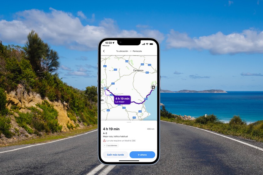 Siete funciones de Waze que uso para preparar mi viaje de vacaciones