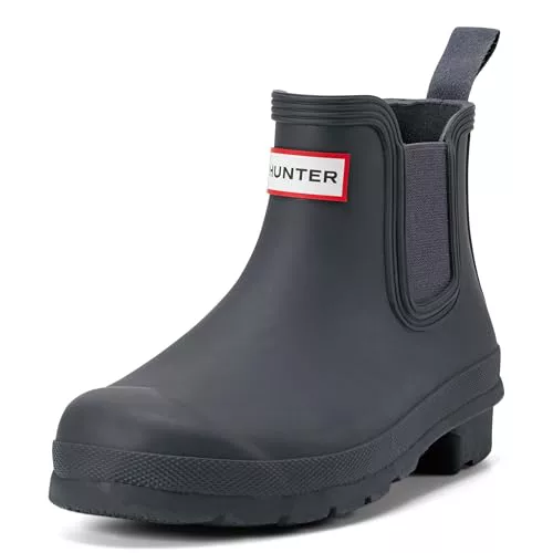 HUNTER Chelsea, Botas Mujer, Azul Marino, 38 EU