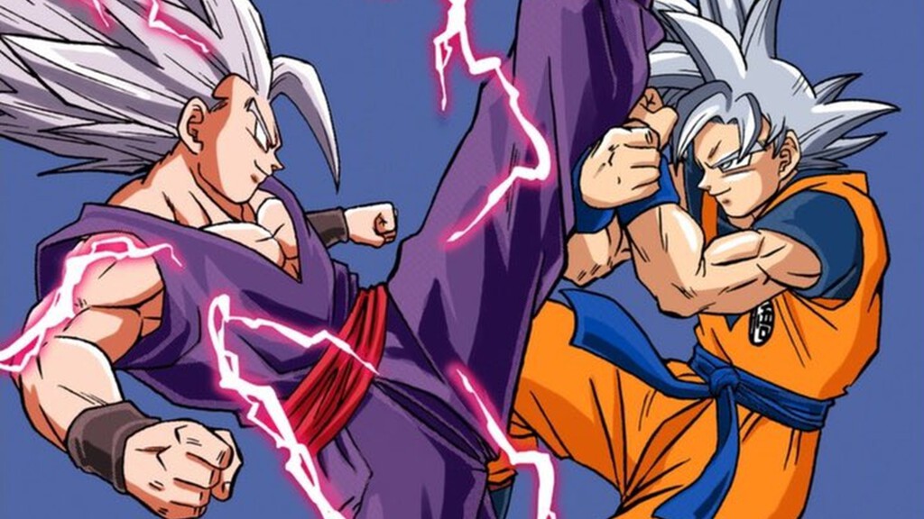 Goku Ultra Instinto vs Gohan Beast por primera vez a color en Dragon Ball Super: Toyotaro luce su arte en la nueva edición del volumen 24 del manga 