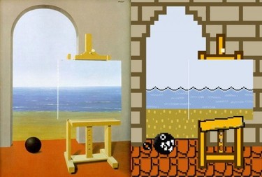 El arte de René Magritte ahora también en versión Nintendo 