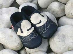 Pololo, mocasines de piel para bebés