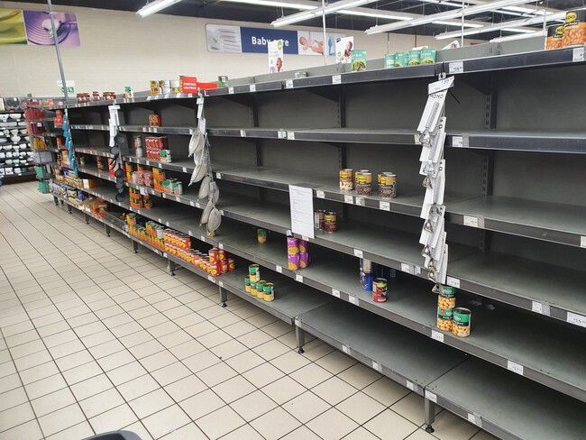 Paarl Rsa Covid19 Panic Shopping