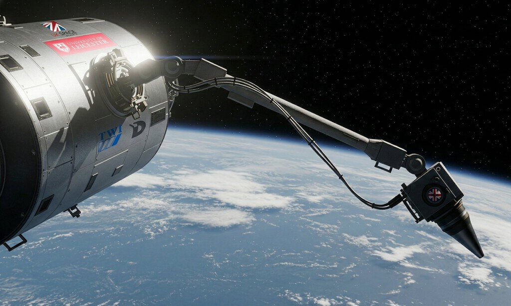 Soldar en el espacio es una pesadilla física, pero Reino Unido tiene una buena razón para intentarlo