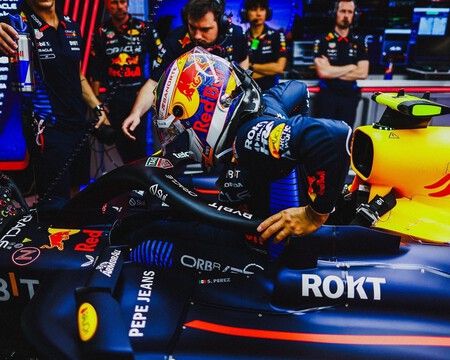Verstappen Perez Red Bull F1 2024