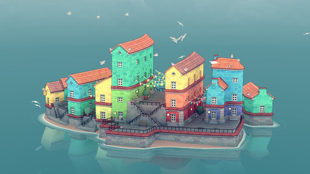 Townscaper lleva meses enamorándome con sus GIF y ahora por fin llega a Steam