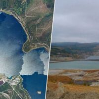 Em 2008, a Espanha encheu de água uma mina de carvão com 300 metros de profundidade — quatro anos depois, ela se tornou o maior lago artificial do país 