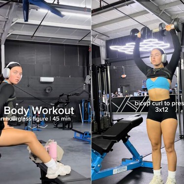 Taylor Cable, entrenadora personal: “Si solo tienes 45 minutos pero quieres una figura de reloj de arena, necesitas este entrenamiento” 