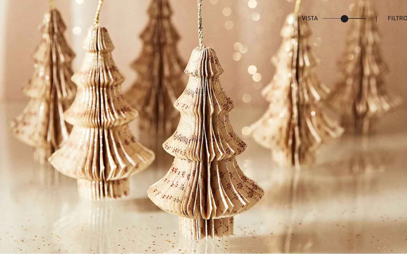 Árbol de Navidad de papel