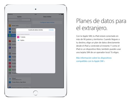 La cobertura de la Apple SIM para el iPad llega a Ecuador, Argentina y Colombia entre otros países
