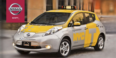 El Nissan Leaf inicia un programa piloto como taxi en Nueva York