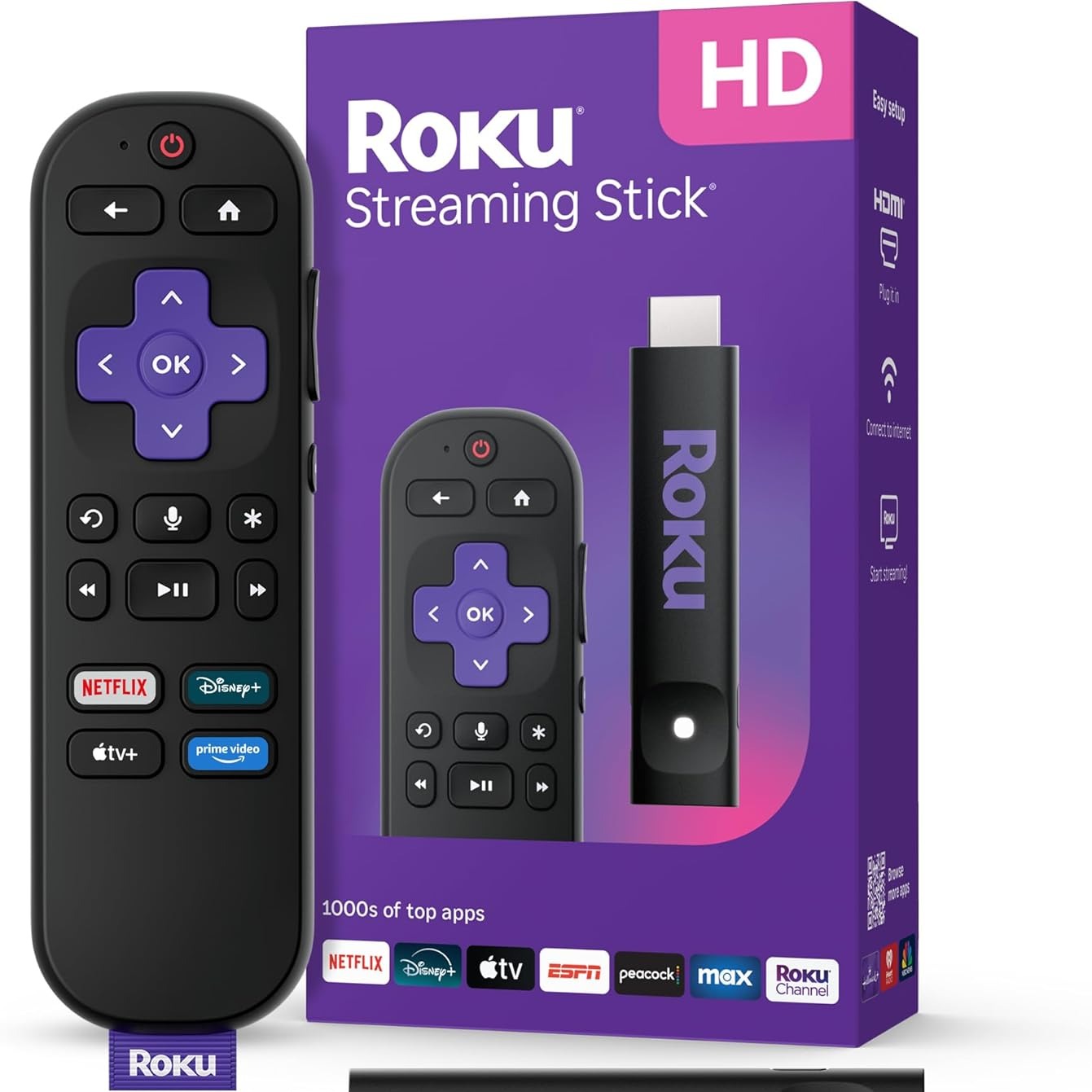 Roku Streaming Stick HD y Roku Streaming Stick 4K 2025