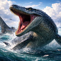 Encontraram fósseis onde não deveriam existir: monstros marinhos gigantescos estavam vivendo em água doce